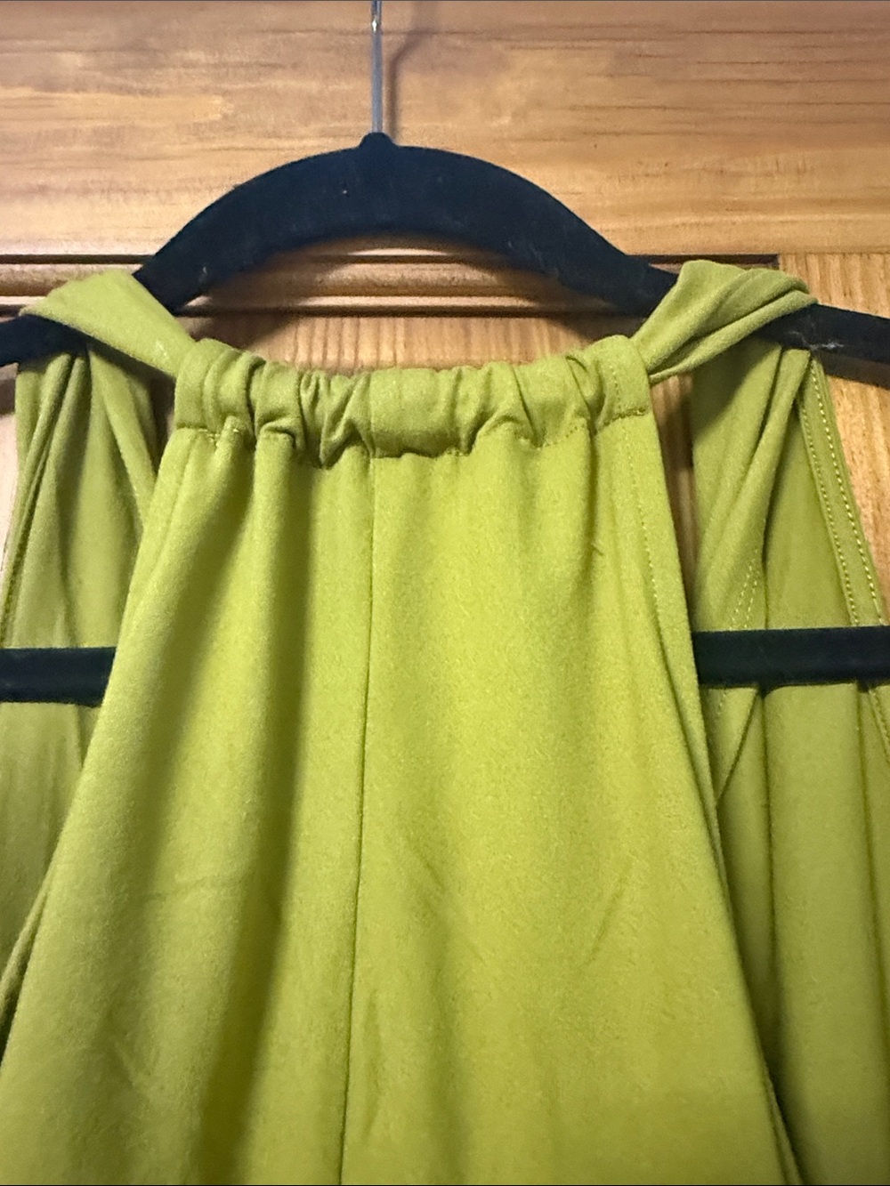 Zenana Outfitters Olive Green Sleeveless Halter Top - Picture 6 of 6